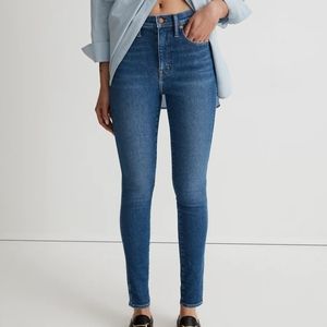Madewell 10" High Rise Skinny Jeans, Size 23